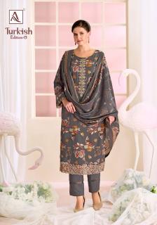 Alok suit turkish-13 cotton dress material wholesale rate